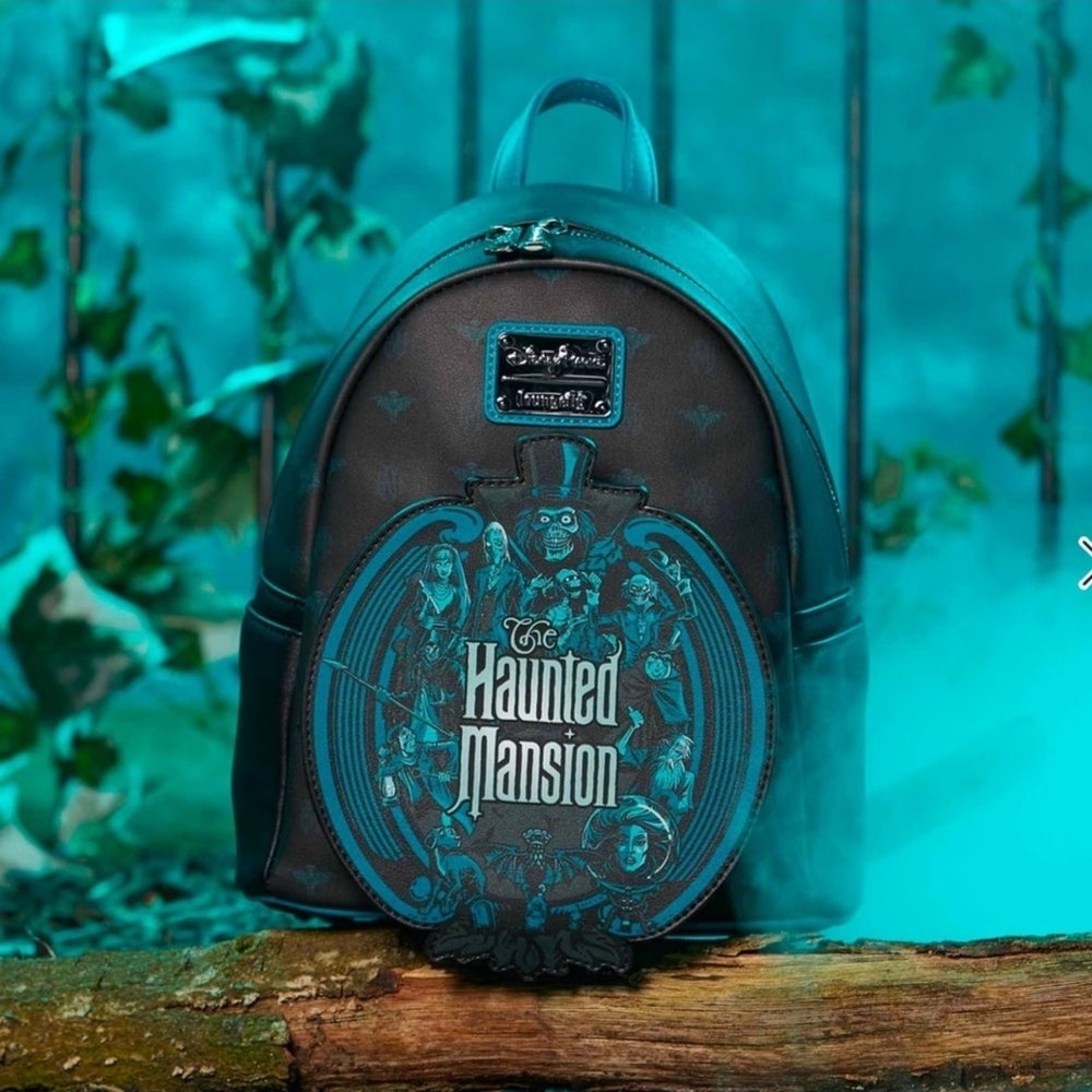 NWT- Loungefly Disney Parks The Haunted Mansion Mini Backpack